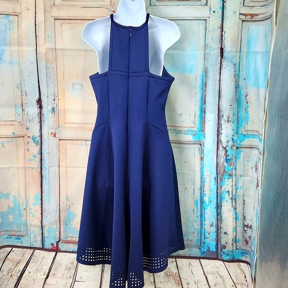 Lilly Pulitzer Navy Aurelie Midi Halter Dress - Picture 5 of 8